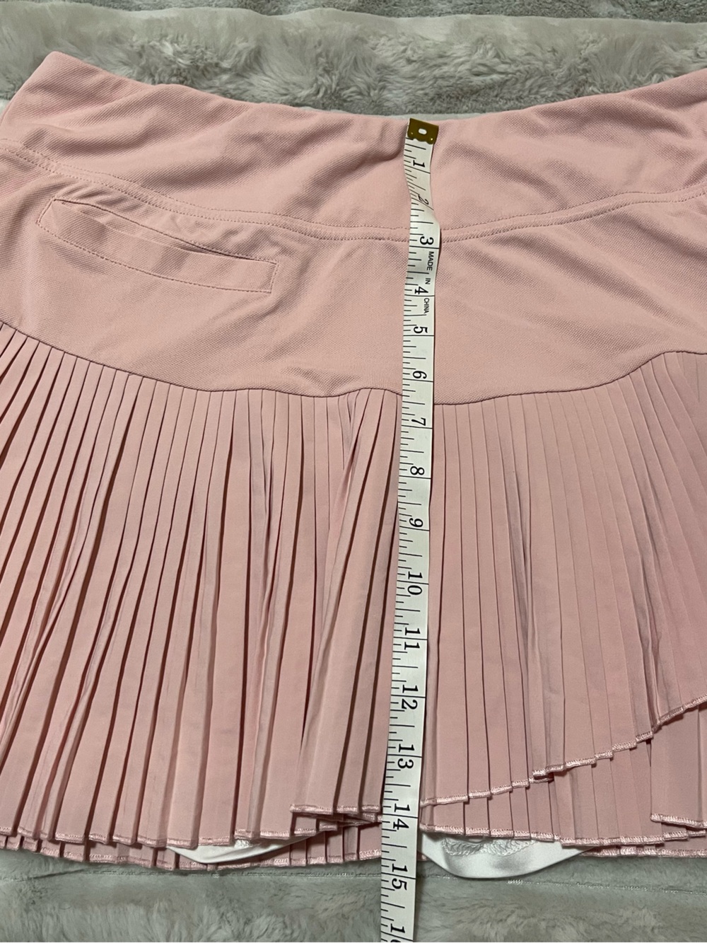Gg Blue- Pleated Pink Women’s Skort